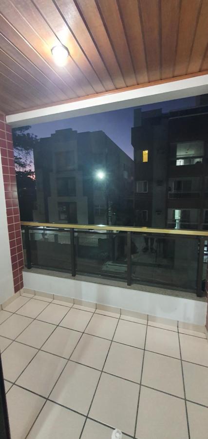 Apartamento Quadra Praia Com Vista Mar 구아라파리 외부 사진