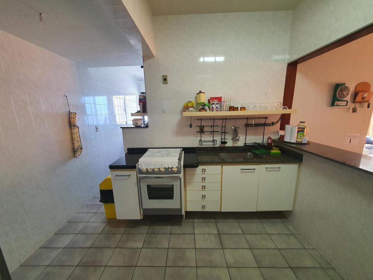 Apartamento Quadra Praia Com Vista Mar 구아라파리 외부 사진